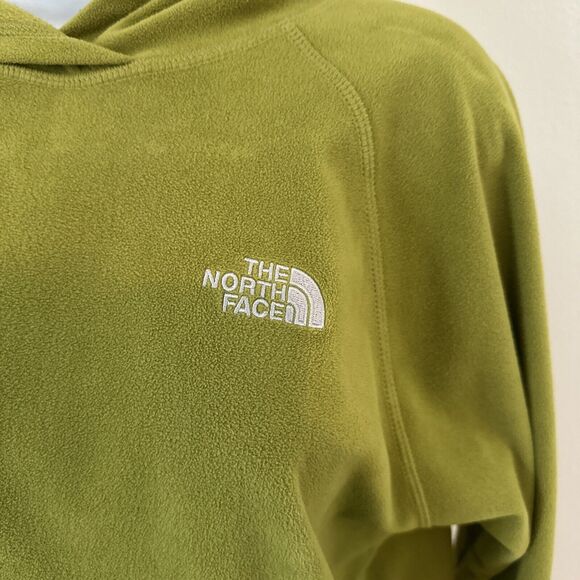 The North Face Boys XL Green Fleece Hoodie - Lightweight and Comfortable - Picture 2 of 11